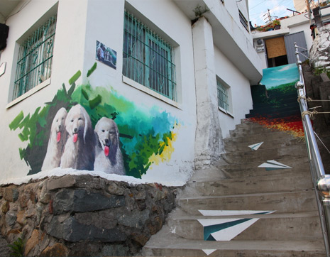 Goso-Dong Cheonsa Mural Village2